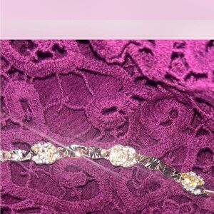 14k gold filled cc bling Crystal Bracelet